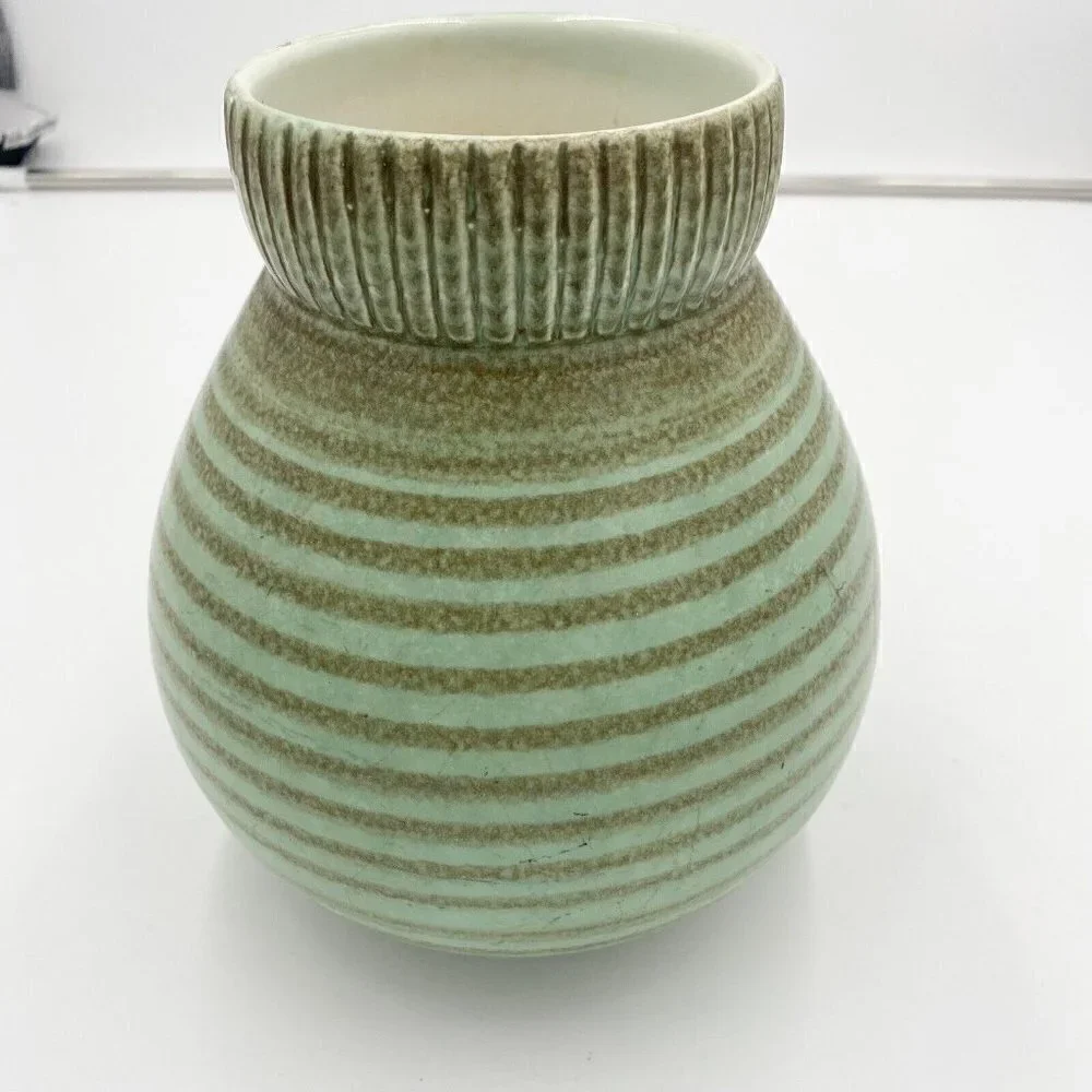 Vintage Elsterwerda Keramik Pottery Vase 8